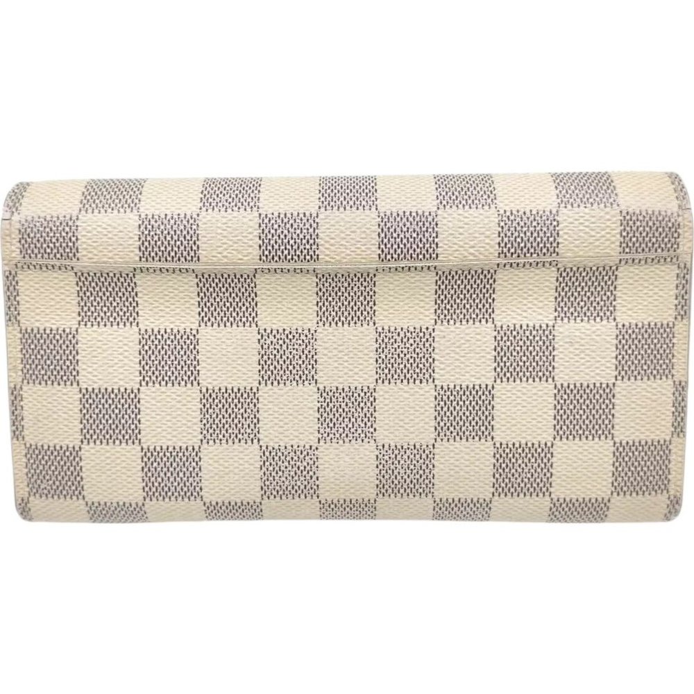 644268BC (L3) Louis Vuitton Walelt Long White Damier Azur - Picture 2 of 10